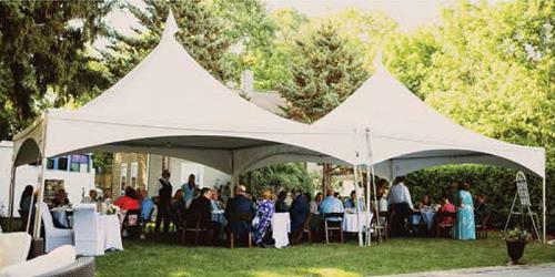 Wedding Reception Tent - Westbrook Inn B&B - Westbrook, CT