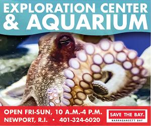 Save The Bay Exploration Center & Aquarium in Newport, RI - Open Friday thru Sunday 10am-4pm