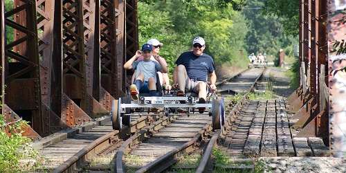 Classic Train Bridge - Scenic RailRiders - Concord, NH