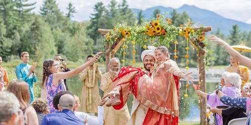 Hindu Wedding - Sterling Ridge Resort - Jeffersonville, VT