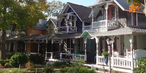 Edgartown's Gingerbread Cottages - Martha's Vineyard, MA