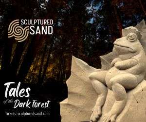 Sculptured Sand: Tales of the Dark Forest - An Immersive Twist on New England Leef Peeping. Click here for more info.