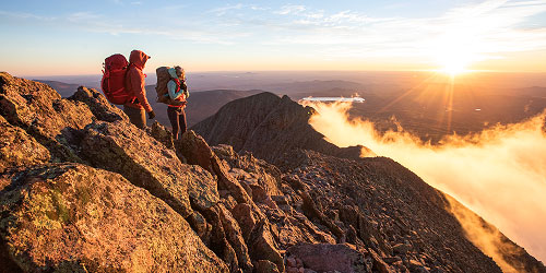 Mt. Katahdin Summit View - New England Outdoor Center - Millinocket, ME