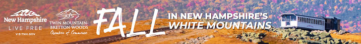 Visit the White Mountains and See New Hampshire! Click here to learn more.