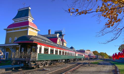 At North Conway Station - Conway Scenic Railroad - North Conway, NH