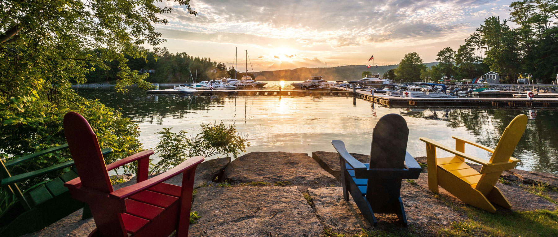 Adirondack Chairs at Basin Harbor - Vergennes, VT