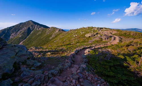 Mount Lincoln the Presidential Range of NH's White Mountains
