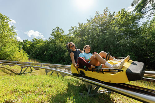 Alpine Slide at Cranmore Mountain Resort - North Conway, NH