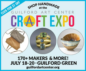 Guilford Art Center's Craft Expo - July 18-20, 2025 - Click for $1 off admission!