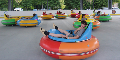 City Hall Plaza Bumper Cars - Warwick, RI