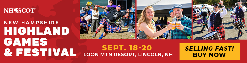 51st Annual New Hampshire Highland Games & Festival for 2026