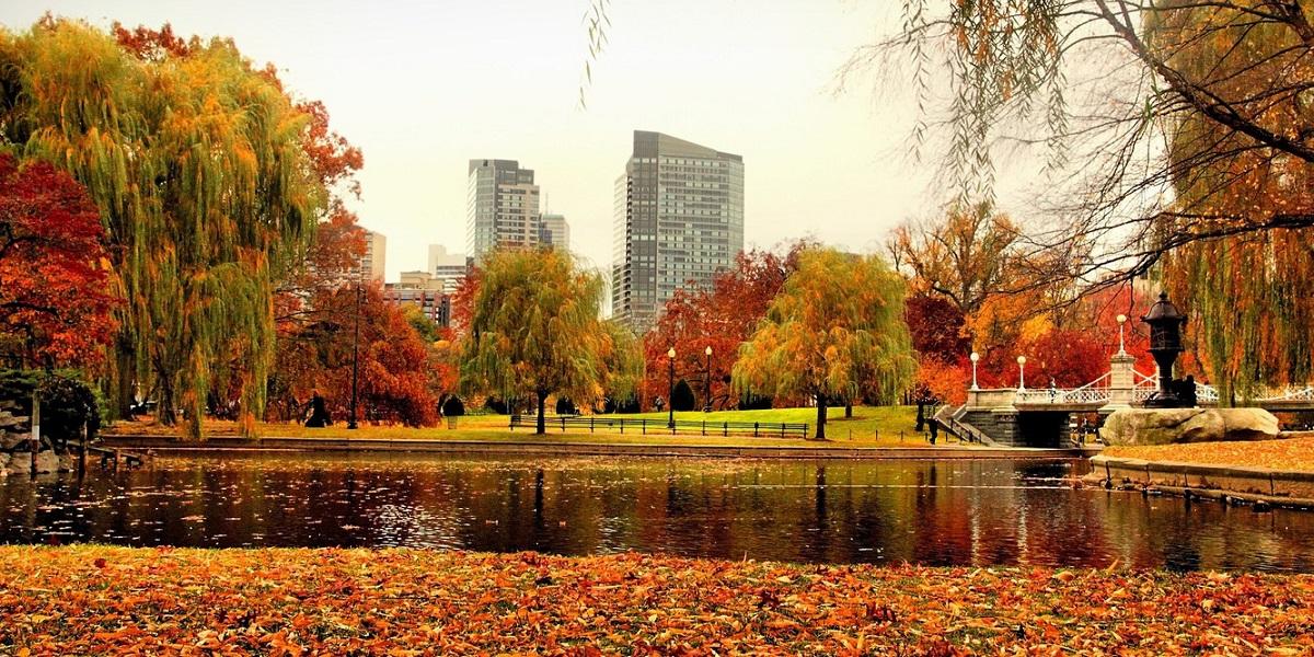 Fall in Boston, Massachusetts