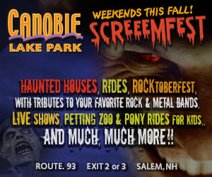 screeemfest weekends this fall at canobie lake park in salem nh haunted houses