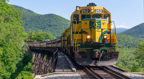 Mountaineer Train at Conway Scenic Railroad